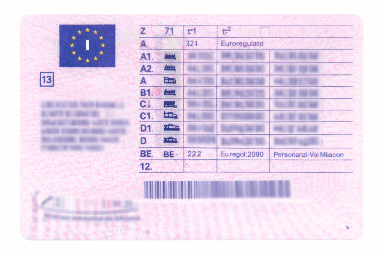 Retro patente UE (esempio illustrativo)